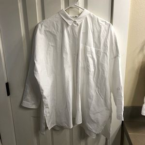 Oversized Zara button down